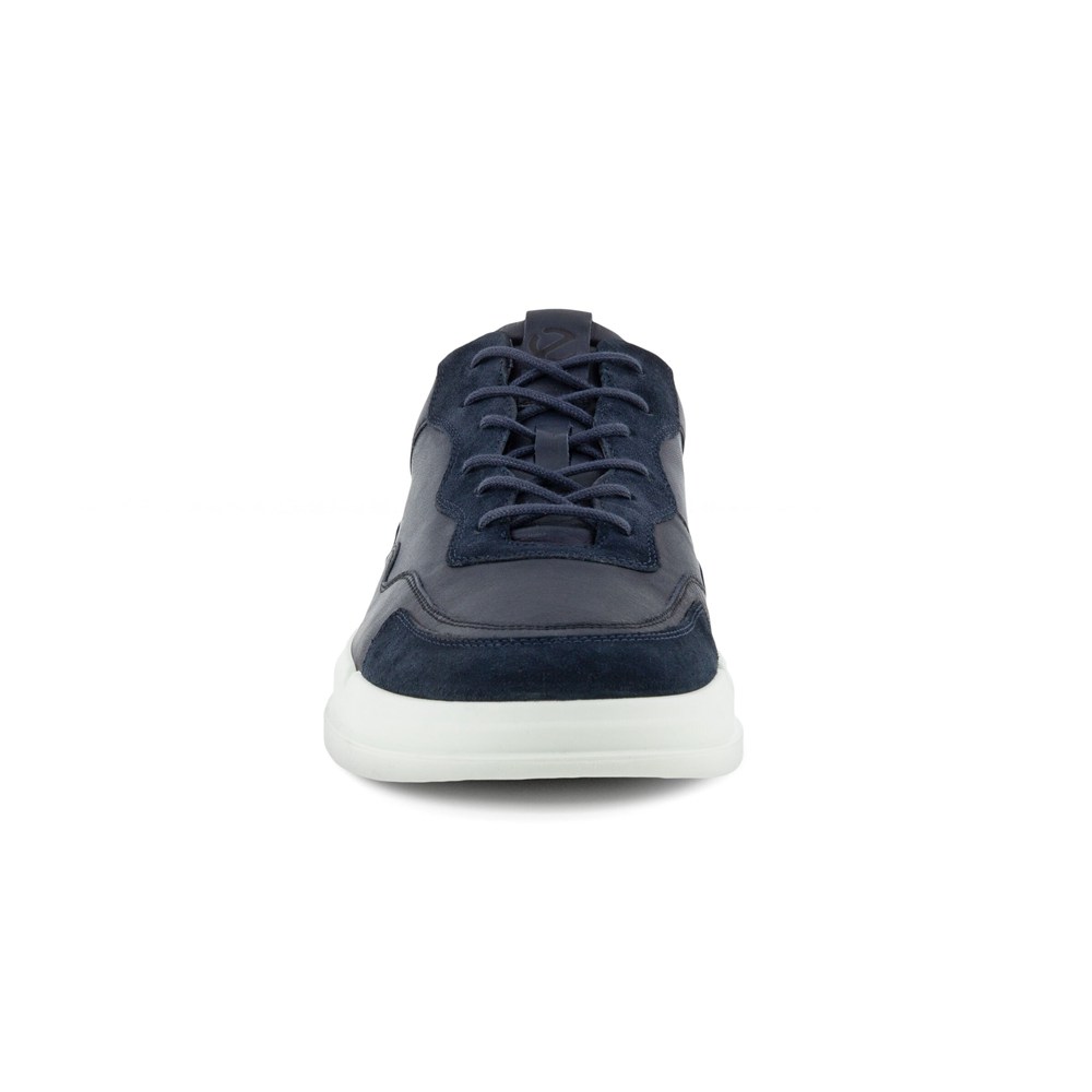 ECCO Mens Sneakers Navy - Soft X - LYZ-243905